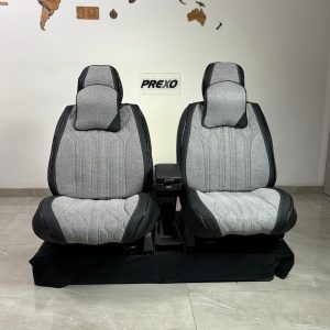Forros Universales para Asientos de Auto / Gris+Negro